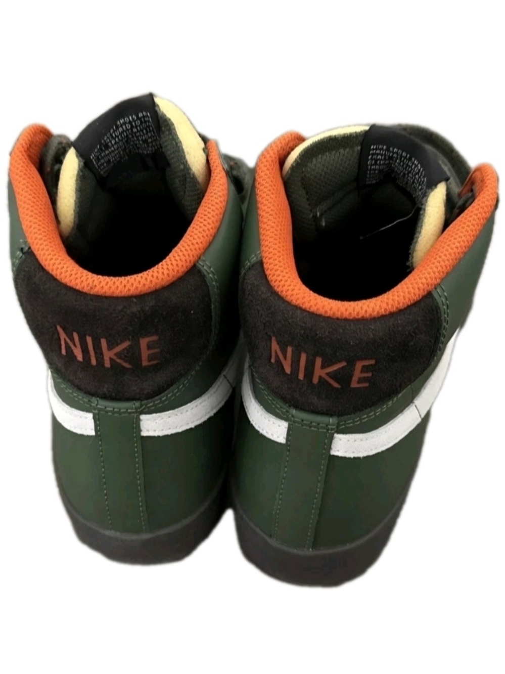 RARE Nike Blazer '77 Vintage Mid Army Olive US Men's Size 11 - Picture 5 of 12